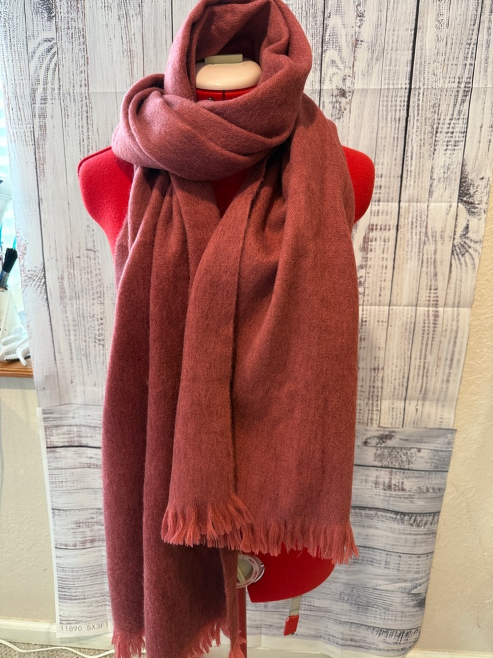 Bufandy European Alpaca Blend Mini Scarf